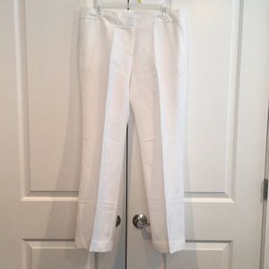 Ann Taylor Factory White Pants size 8